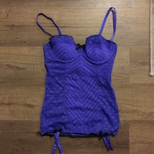 Victoria Secret purple lingerie